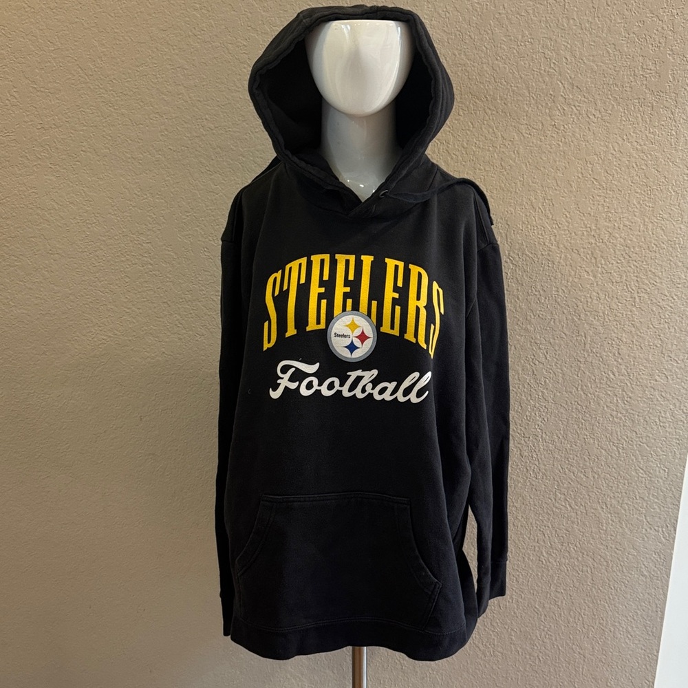 Fanatics Black‎ Steelers Football Hoodie Fanatics